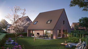 Programme Neuf Le Domaine des Augustins - Maisons Fleurbaix