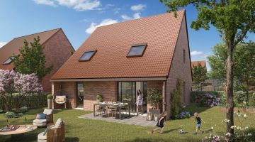 Programme Neuf Le Domaine des Augustins - Maisons Fleurbaix